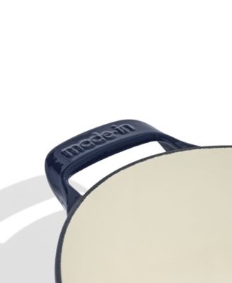 Enameled Cast Iron 7.5-Quarts Oval Dutch Oven with Lid