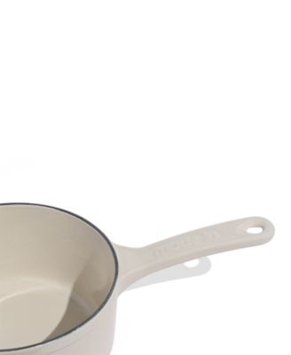 Enameled Cast Iron 2-Quarts Saucepan with Lid