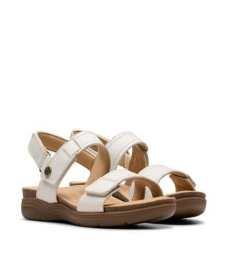 Collection Women's April Clover Riptape Flat Sandals