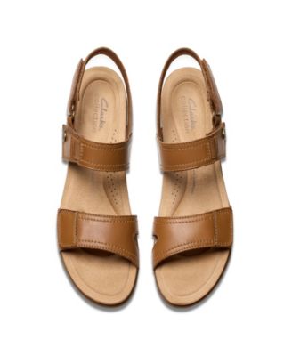 Collection Women's April Clover Riptape Flat Sandals