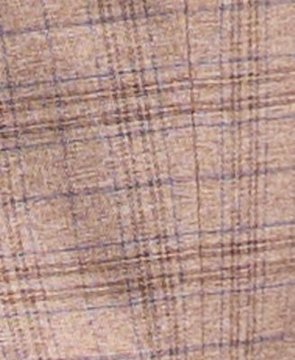 Men's Modern-Fit Blue Windowpane Sport Coat