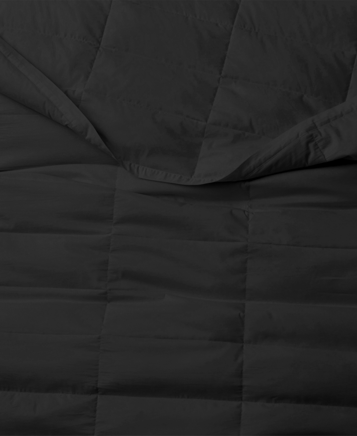 Unikome Lightweight Down Alternative Blanket, Full/queen In Black