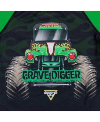 Toddler Boys Pullover Rash Guard and Swim Trunks Outfit Set