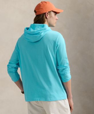Men's Polo Bear Jersey Hooded T-Shirt