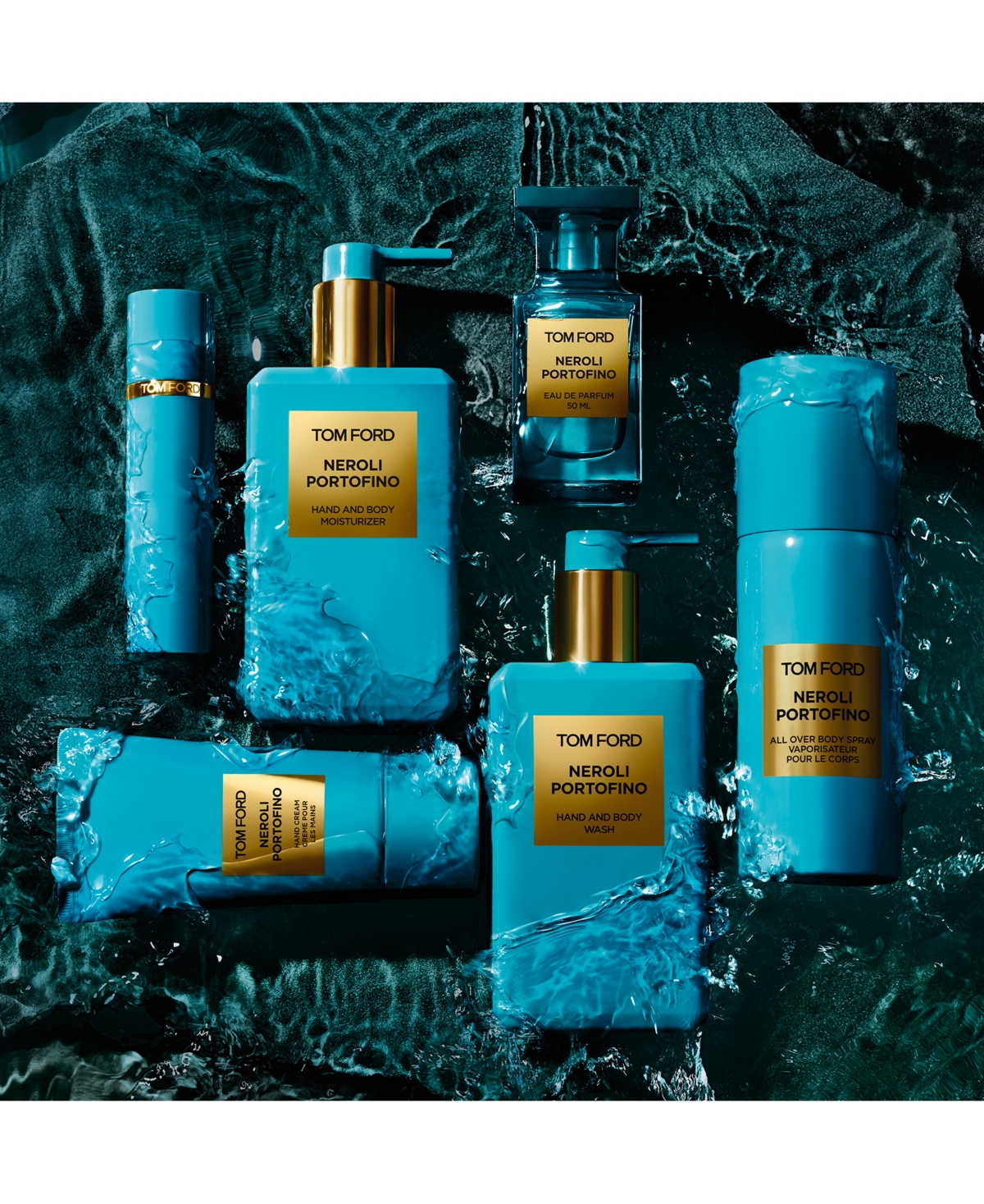 Tom Ford Neroli Portofino Hand & Body Wash, 8.3 Oz. In Transparent