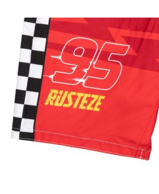 Boys Pixar Lightning McQueen Swim Trunks Bathing Suit