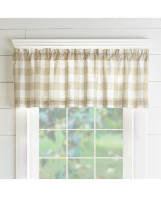 Elrene Home Fashions - Farmhouse Living Buffalo Check 60" x 15" Window Valance