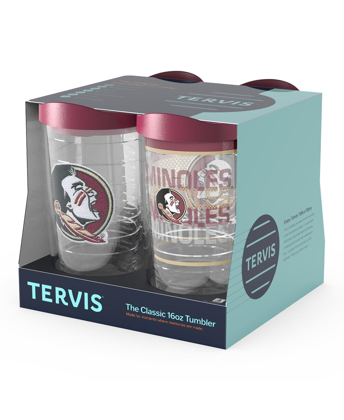 Tervis Tumbler Florida State Seminoles 16oz. Classic Tumbler, Set Of 4 In No Color