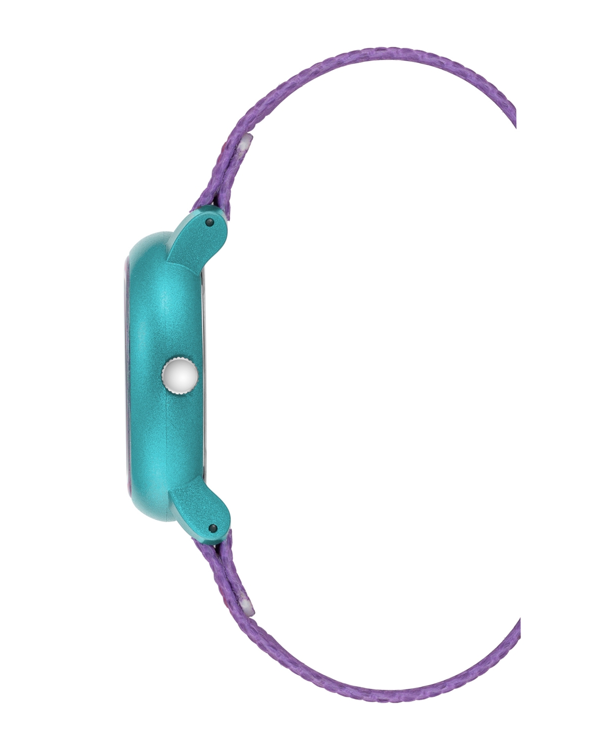 Shop Armitron Kid's Quartz Jumpstart Lavender Nylon Watch, 32mm In Lavender,teal