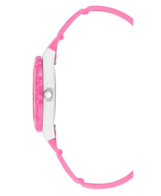 Kid's Quartz Petal Pop Pink Resin Watch, 32mm