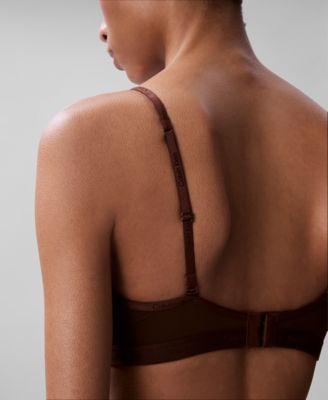 Women's Form To Body Lightly Lined Triangle Bralette QF6758