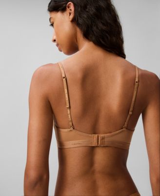 Women's Form To Body Lightly Lined Triangle Bralette QF6758