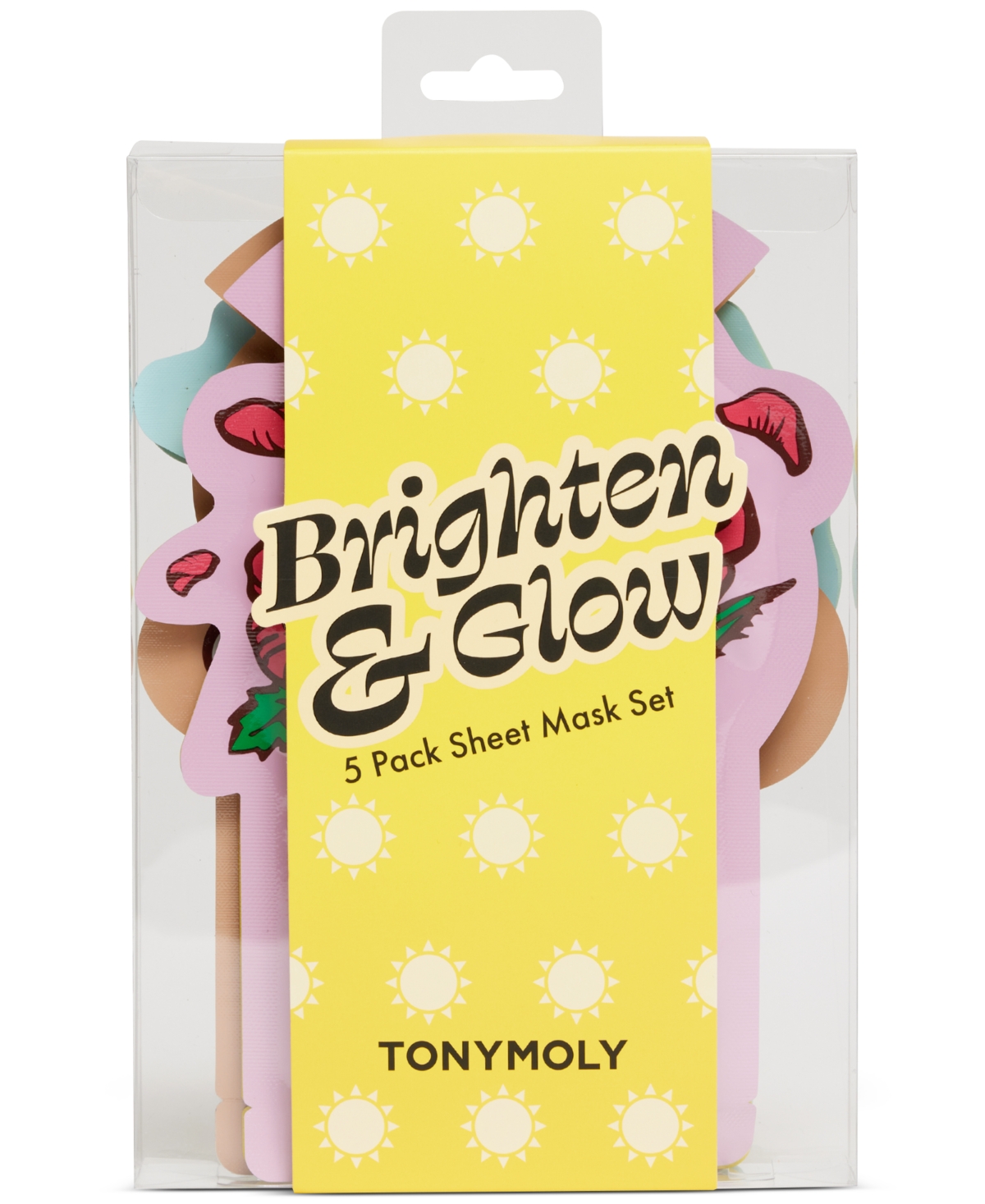 TONYMOLY 5-PC. BRIGHTEN & GLOW SHEET MASK SET 