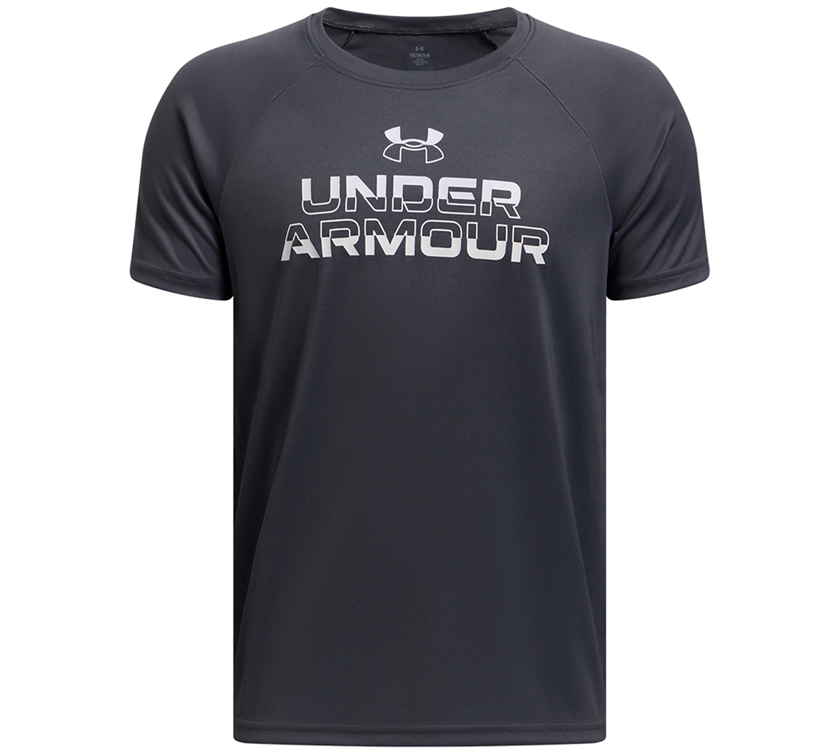 Under Armour Big Boys Tech Split Wordmark Graphic Short-sleeve T-shirt