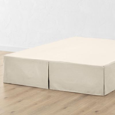 Tailored Microfiber Pleated Bedskirt, Full