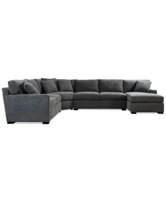 Radley 4-Pc. Fabric Sleeper Sectional Sofa, Exclusively at Macy's