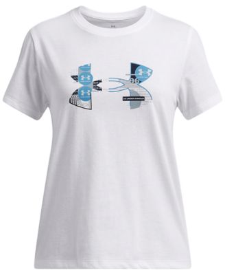 Under Armour - Big Girls Big Logo Fill Graphic T-Shirt