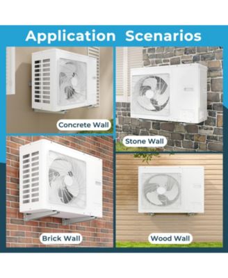 Mini Split Wall Mounting Bracket for 6000-12000 BTU Universal Ductless AC