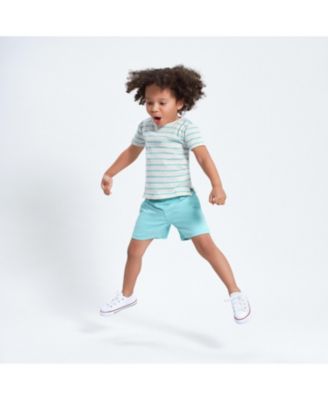 Baby Boys 3-Pack Pull-On Knit Shorts, Gray & Black, 18 Months