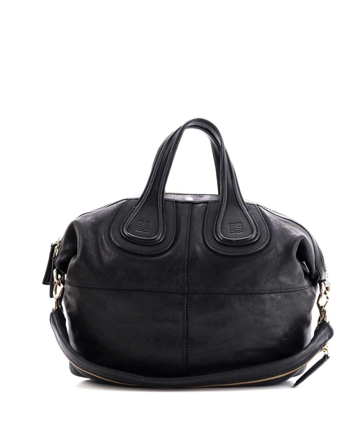 Pre-Owned Givenchy Nightingale Satchel Leather