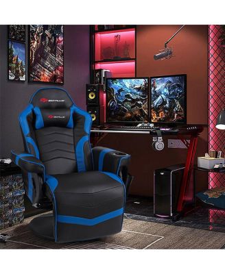 Ergonomic High Back Massage Gaming Chair with Pillow