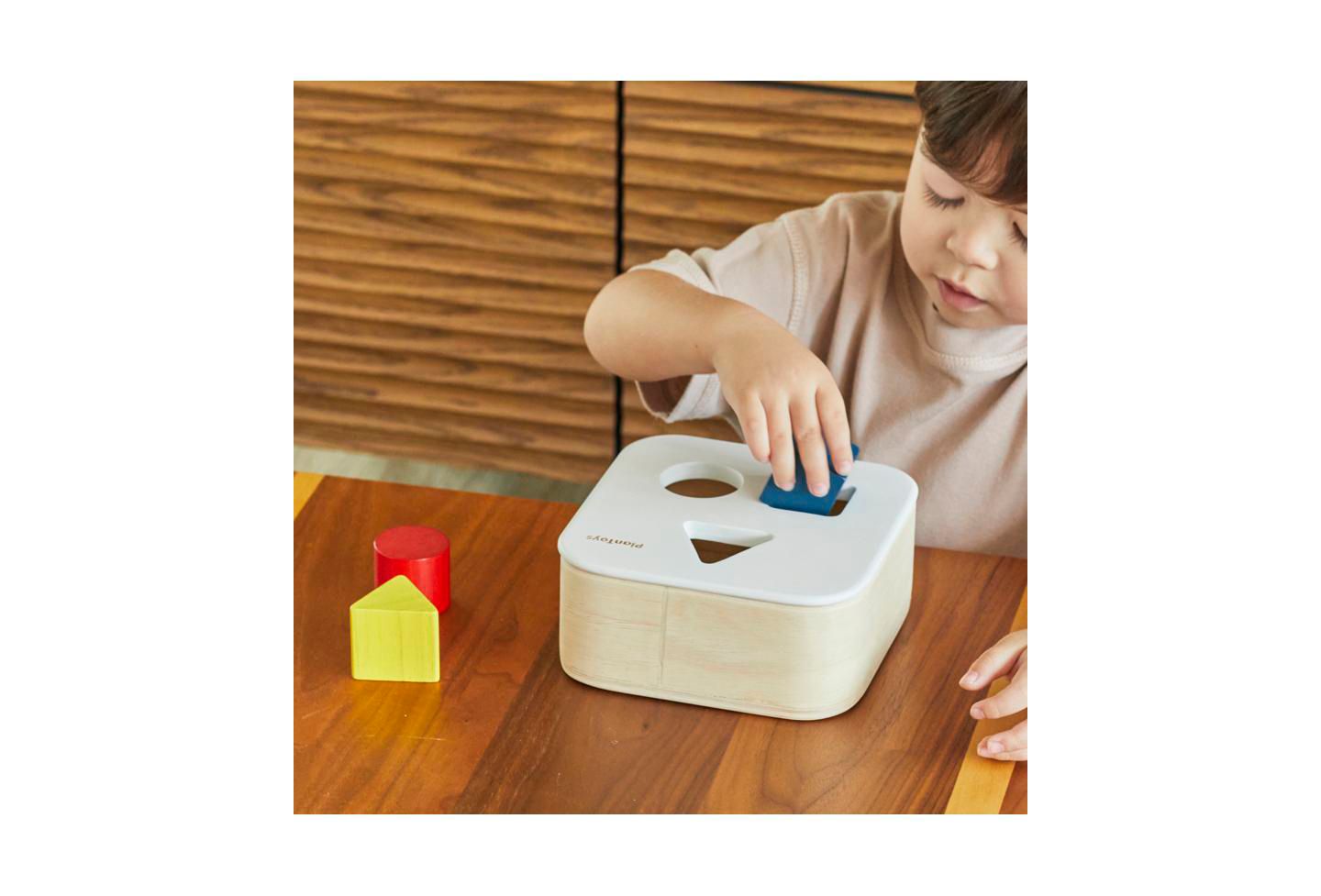 Детские игрушки PlanToys Shape & Sort It Out Bin — фото 2
