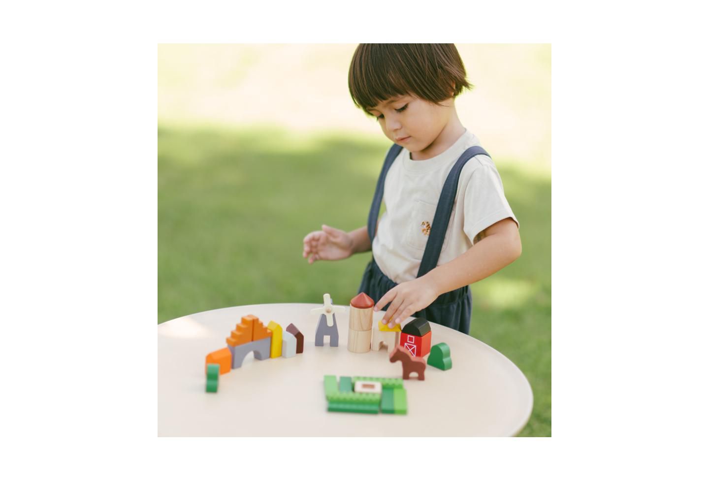 Детский конструктор PlanToys Country Blocks — фото 2