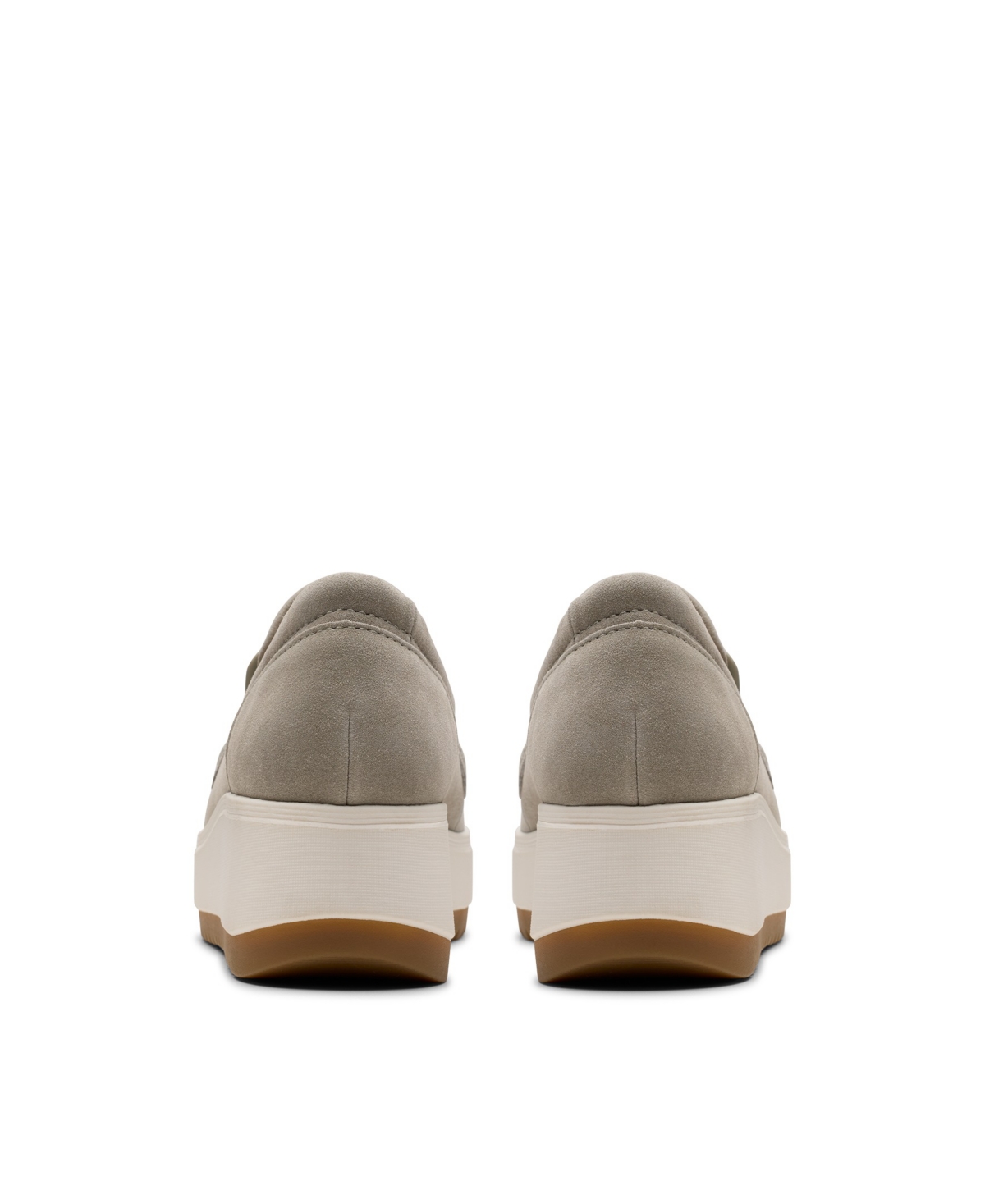 Clarks Women's Collection Zylah May Shoes In Stone Suede