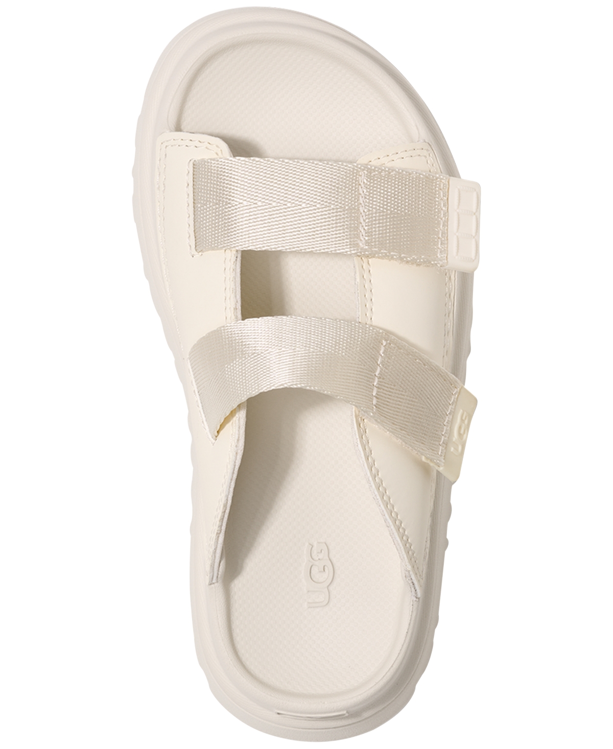 Ugg Goldenglow Ivory Fabric Blend Slippers