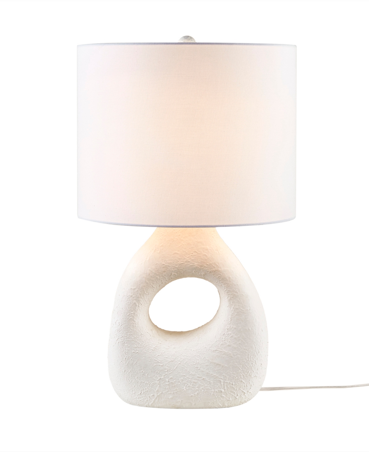 Ink+ivy 22" Trilluxe Ceramic Table Lamp In White