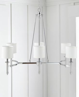 39.25" Elegenza 6-light Iron Chandelier