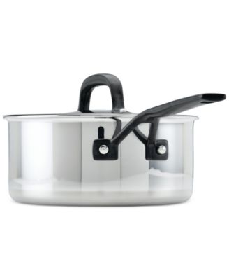 Stainless Steel 5-Ply Clad 3 Qt. Covered Saucepan