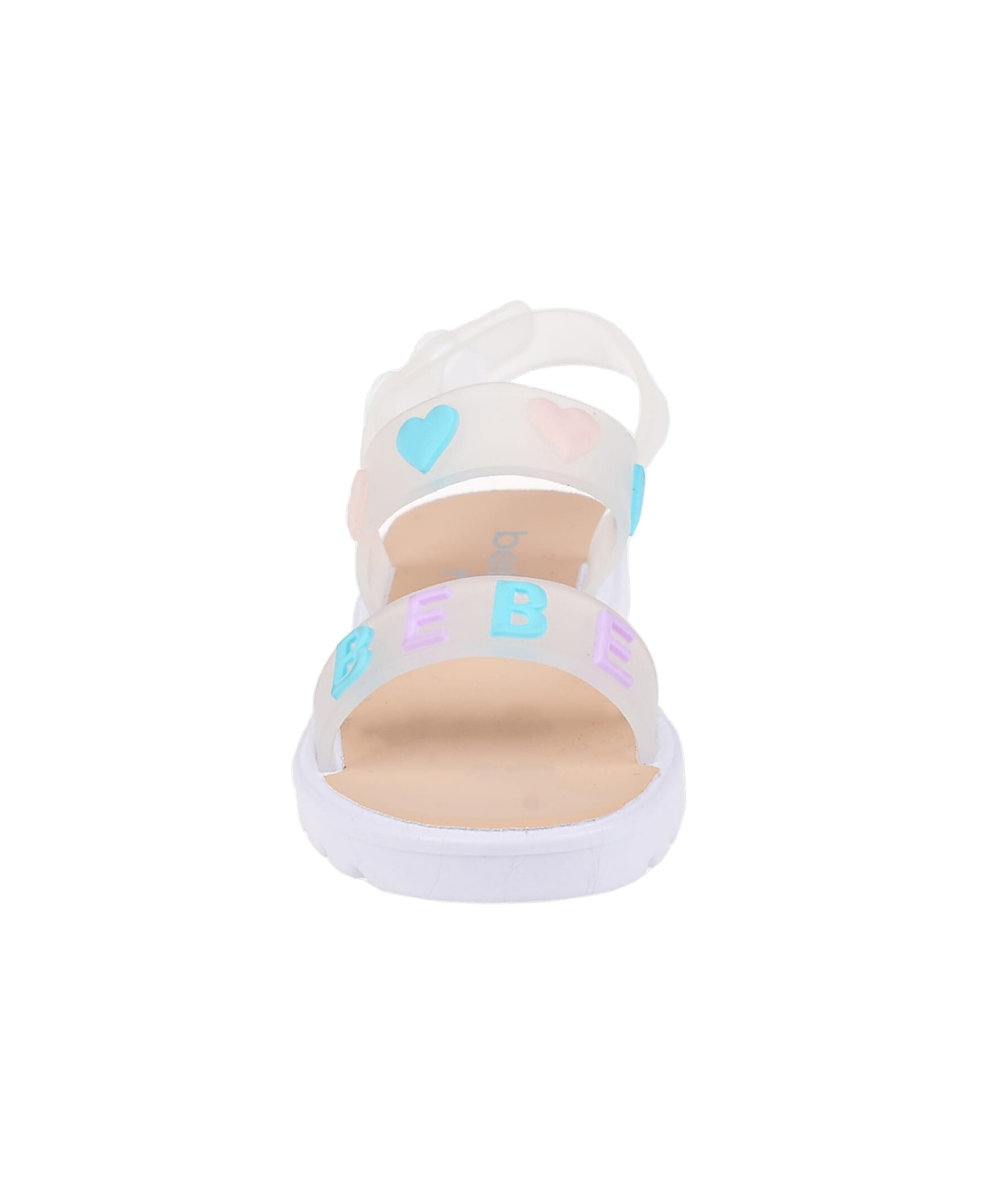Bebe Toddler Girls Cute And Comfortable Summer Sandals In White