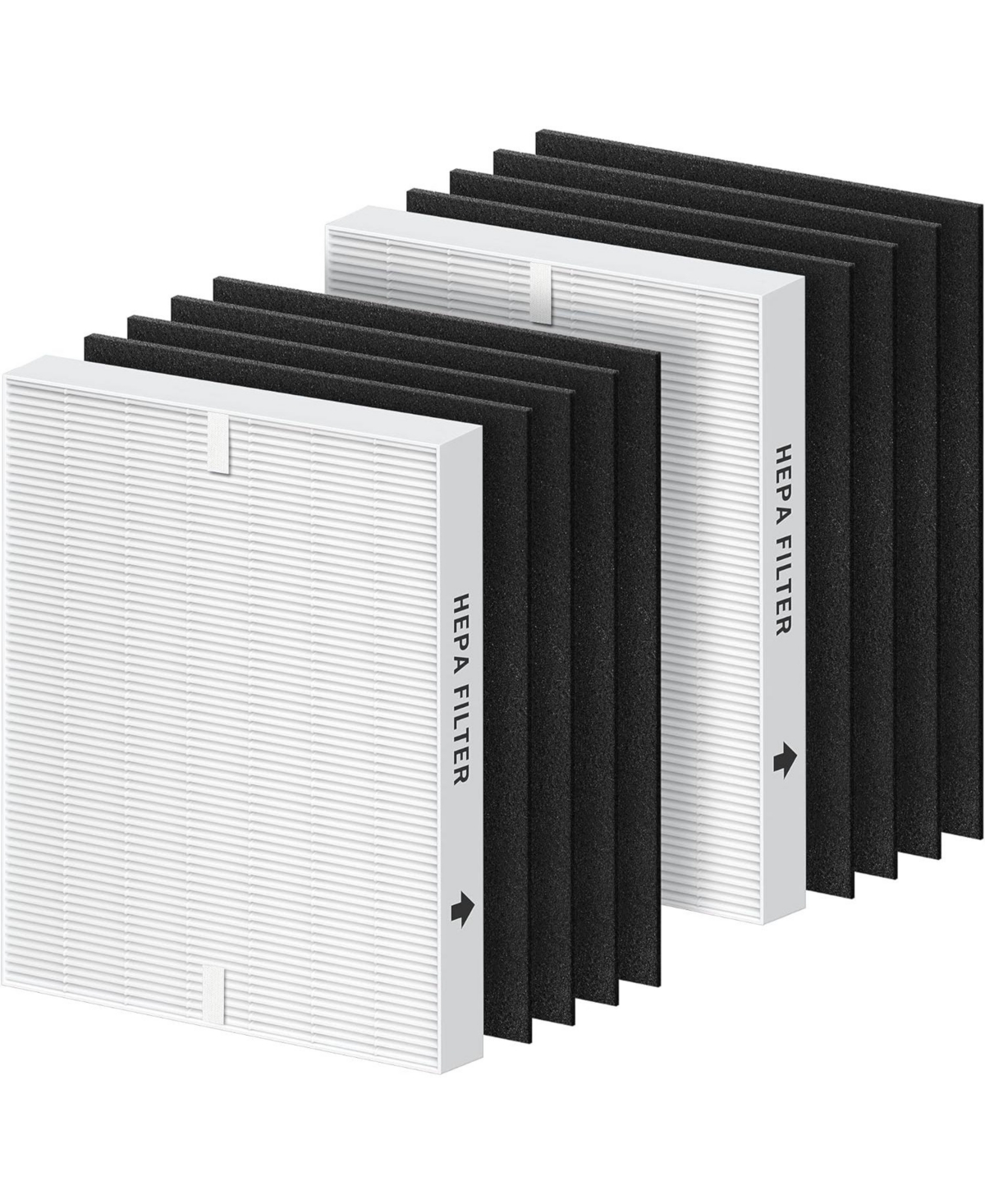 Ap-1512HH Coway Replacement Hepa Filters, Compatible with Coway Airmega AP1512HH and 200M Air Purifier, 2 Pack
