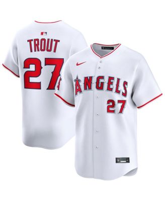 Nike - Men's Mike Trout White Los Angeles Angels Home Limited Player Jersey