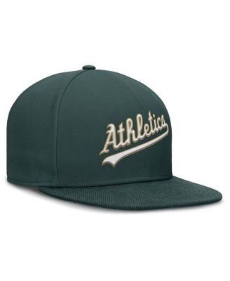 Men's Green Athletics True Performance Fitted Hat