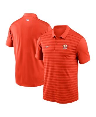 Nike - Men's Orange Houston Astros Authentic Collection Victory Performance Polo Shirt