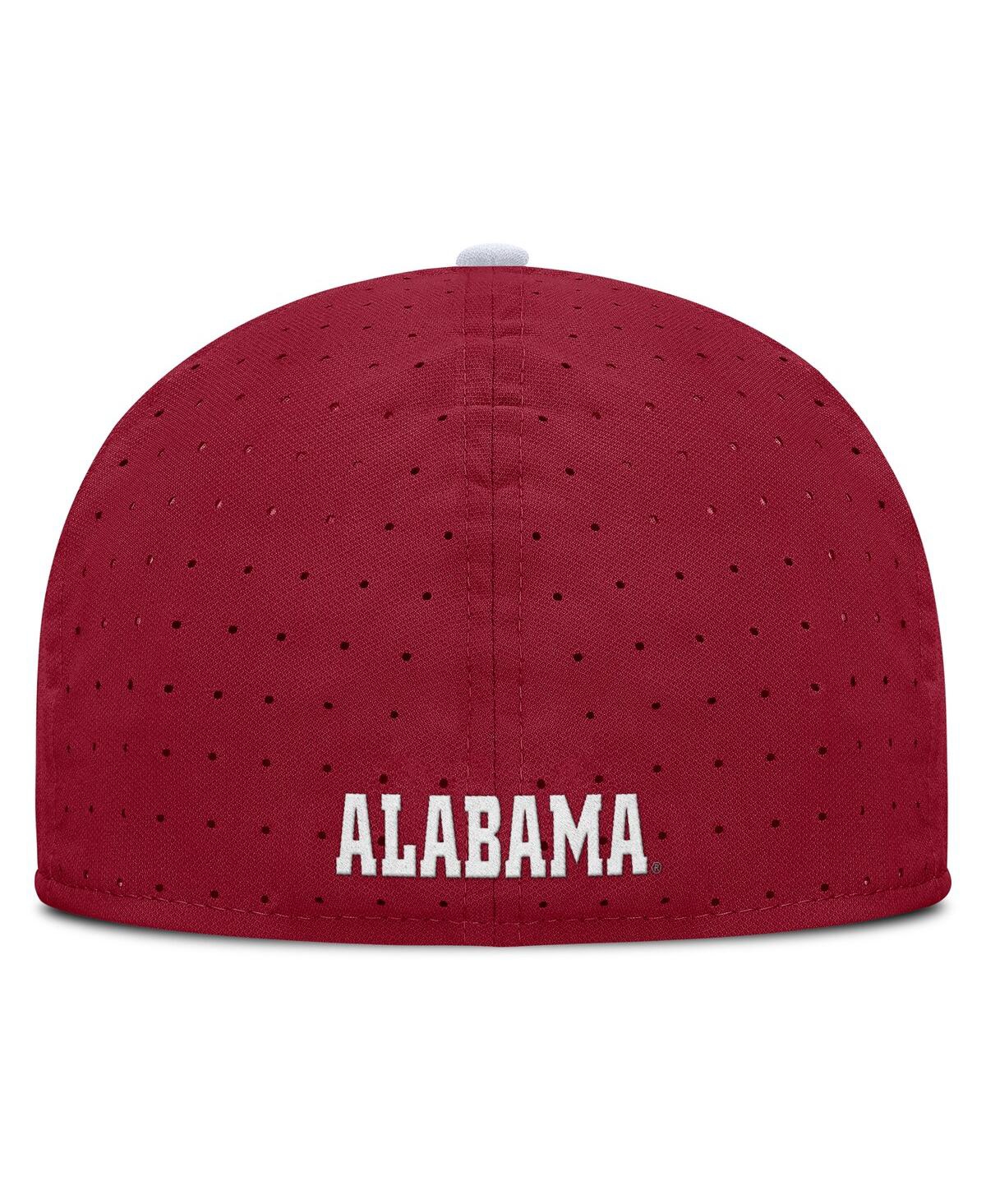 Nike Men's Crimson Alabama Crimson Tide On-field Dugout True Performance Fitted Hat In Crimson