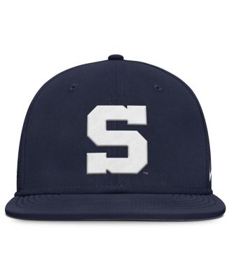 Men's Navy Penn State Nittany Lions On-Field Dugout True Performance Fitted Hat