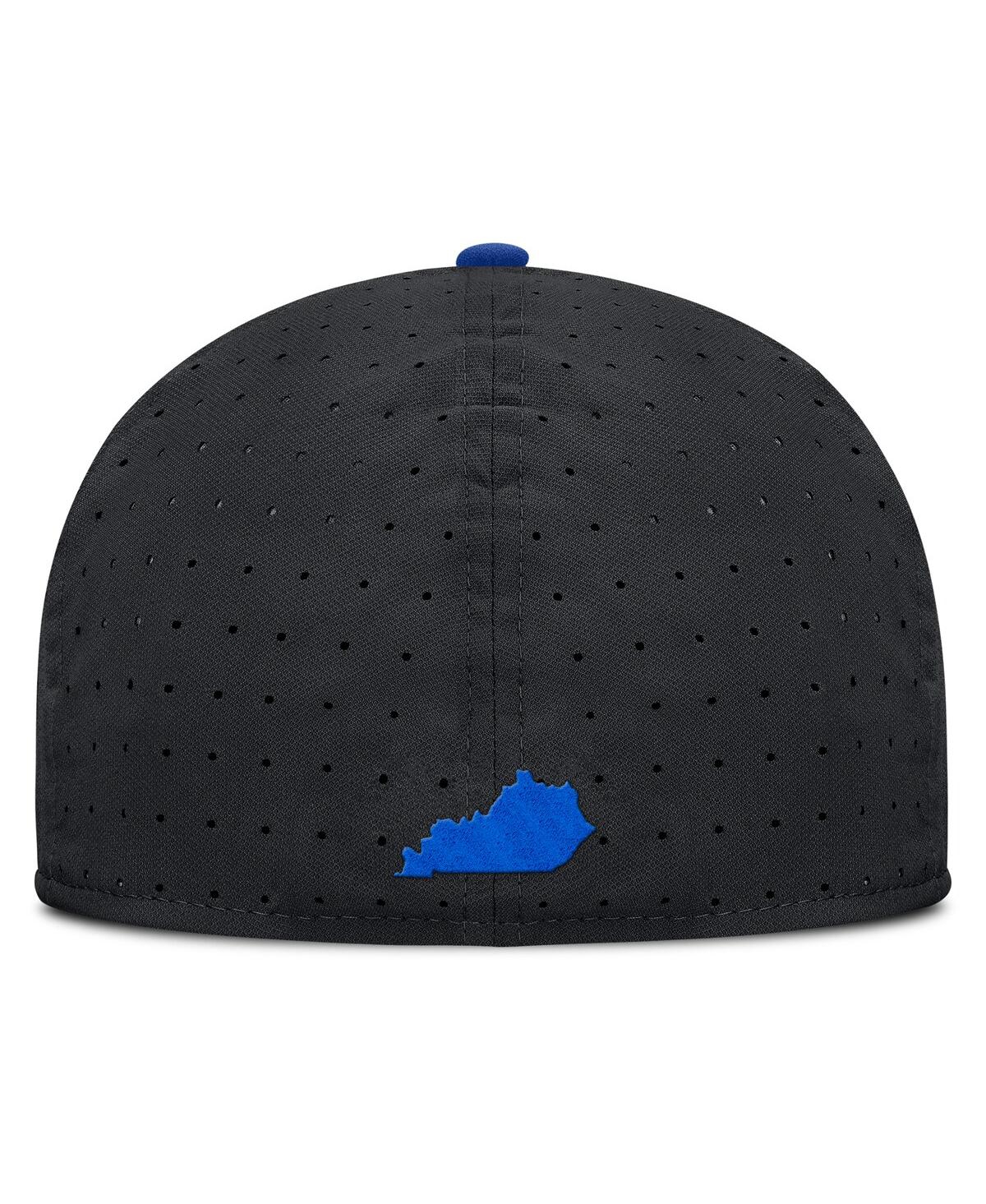 Nike Men's Black Kentucky Wildcats On-field Dugout True Performance Fitted Hat In Black
