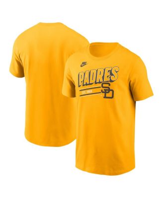 Nike - Men's Gold San Diego Padres Cooperstown Collection Retro T-Shirt