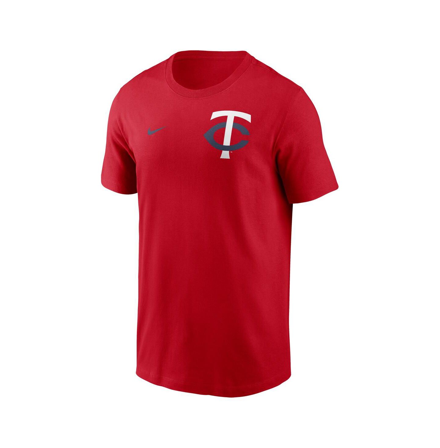 Мужская футболка Nike Red Minnesota Twins — фото 3