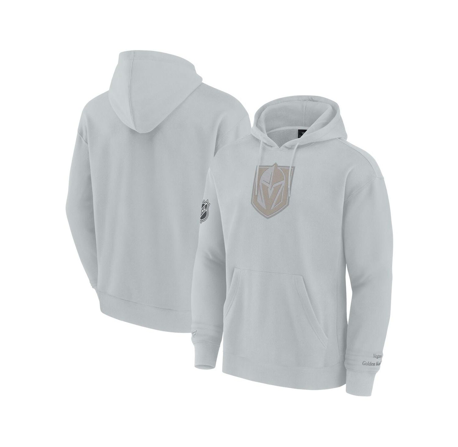Men's Gray Vegas Golden Knights Elements Pace Pullover Hoodie