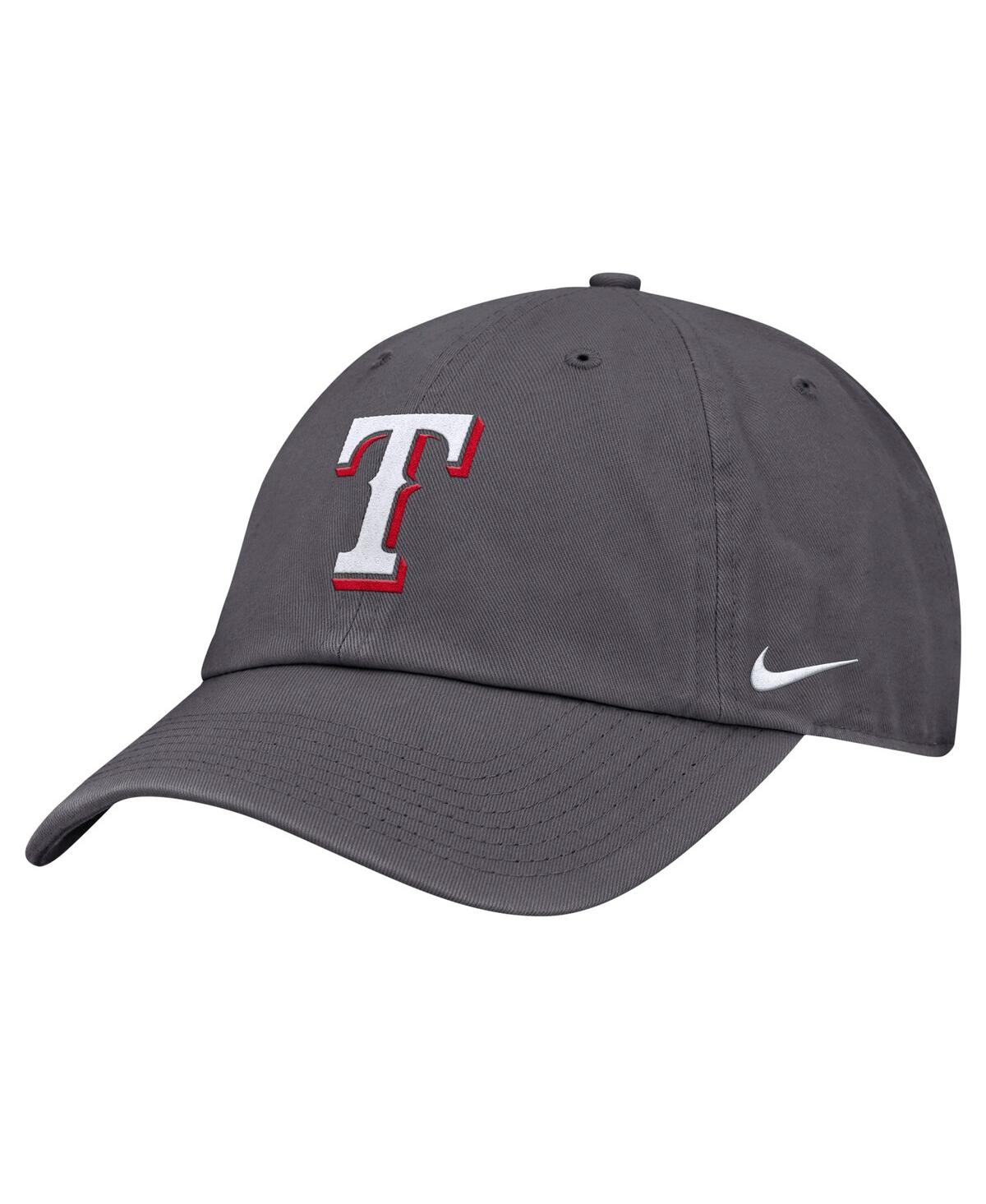 Nike Men's Gray Texas Rangers Club Performance Adjustable Hat In Gray