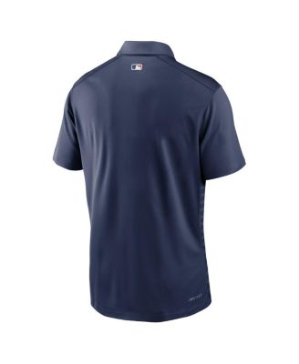Men's Navy Houston Astros Authentic Collection Victory Performance Polo Shirt