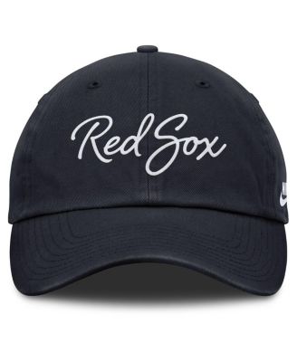 Women's Navy Boston Red Sox Cooperstown Club Script Adjustable Hat