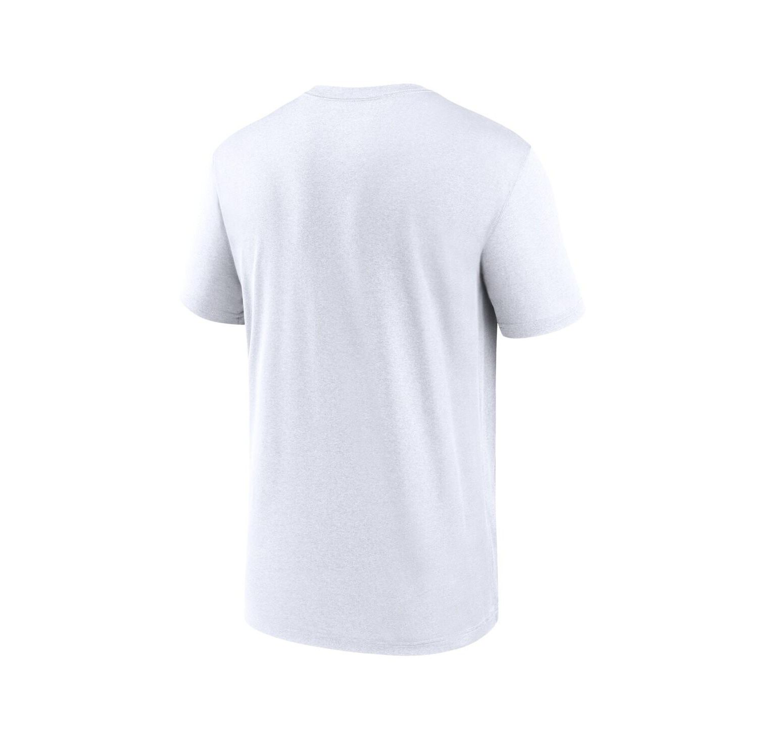 Men's White West Virginia Mountaineers Primetime Legend Logo T-Shirt
