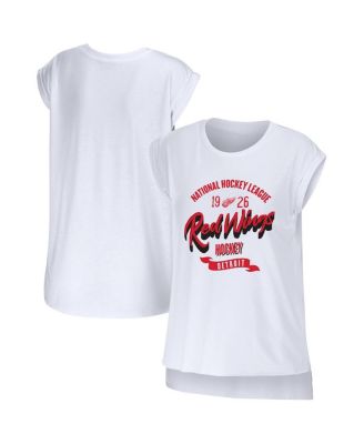 WEAR by Erin Andrews - Women's White Detroit Red Wings Domestic Tank Top