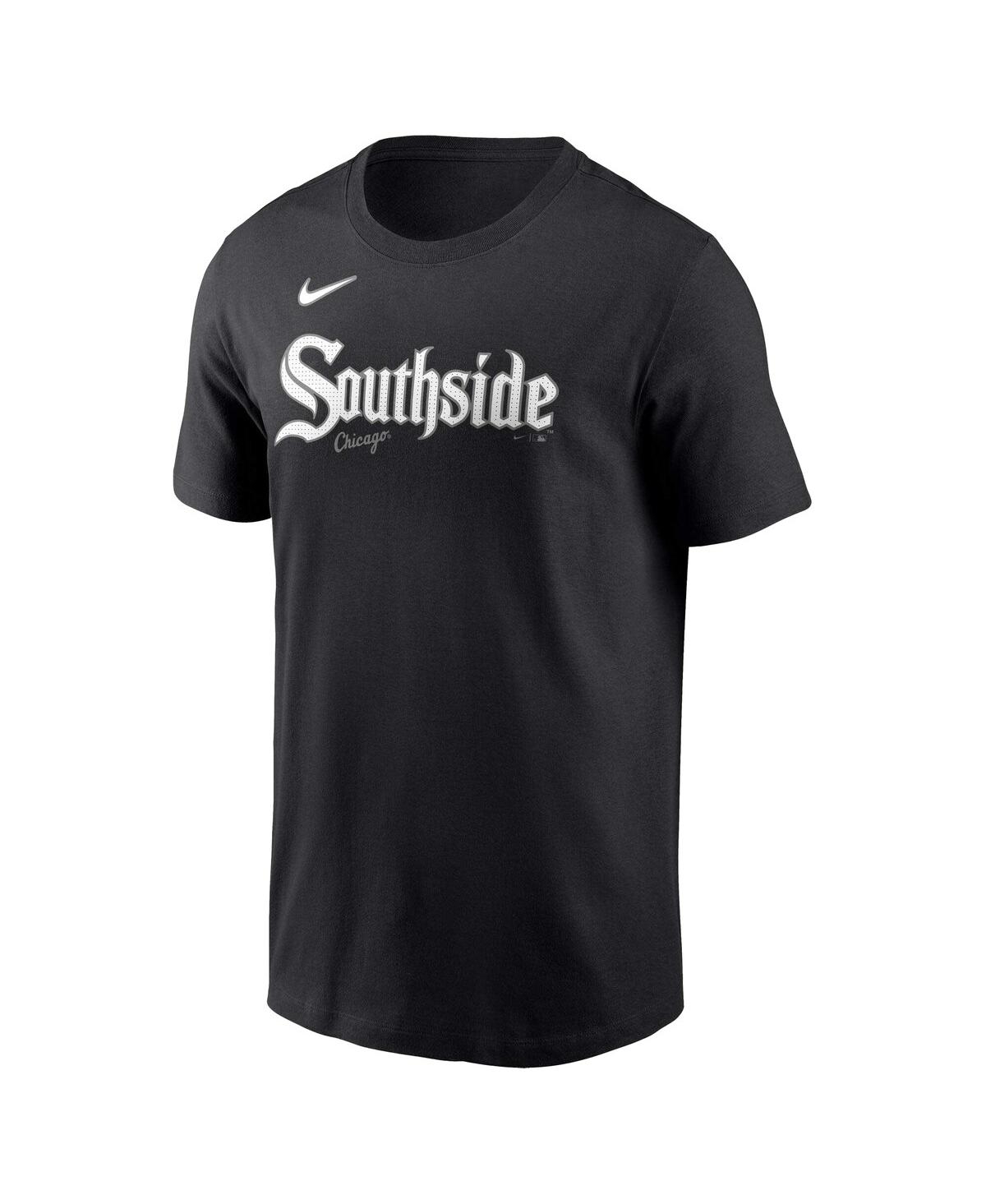 Nike Men's Tim Anderson Black Chicago White Sox City Connect Fuse Name Number T-shirt In Black