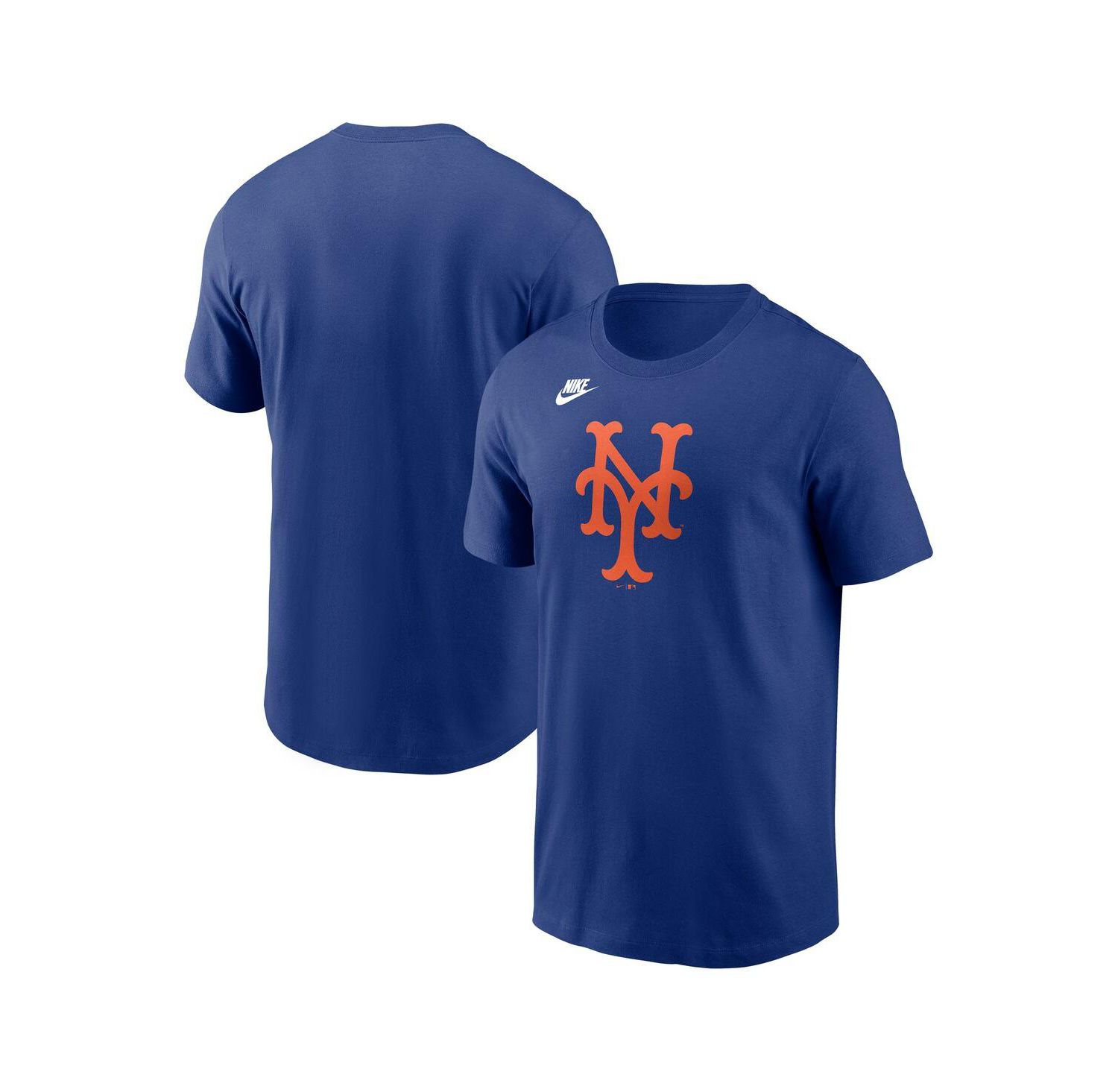 Men's Royal New York Mets Cooperstown Collection Team Logo T-Shirt